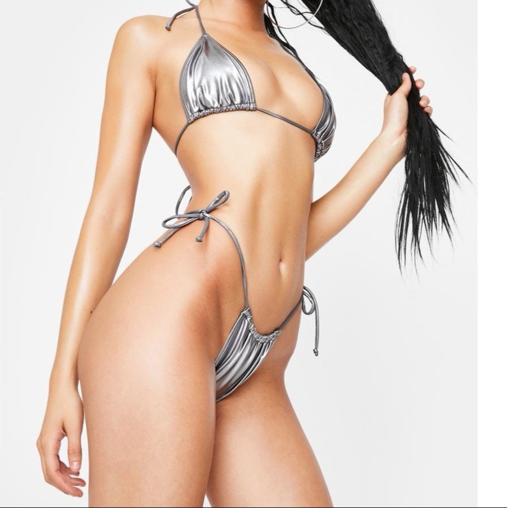 Metallic Bikini Set - Picture 7 of 8